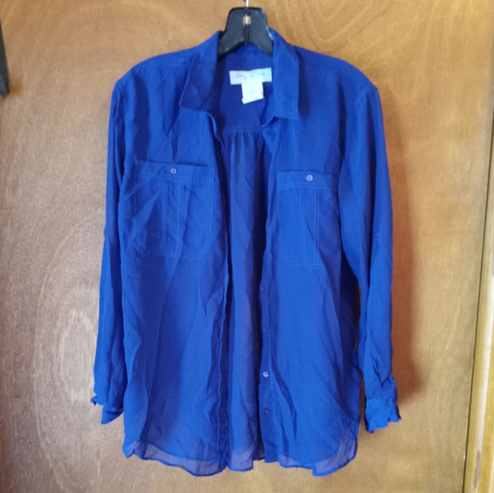 Starring at stars woman's blouse